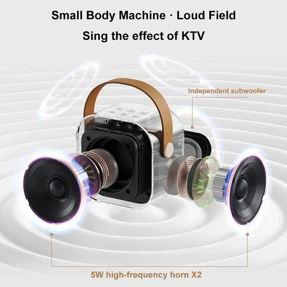 Mini Bluetooth Karaoke Speaker
