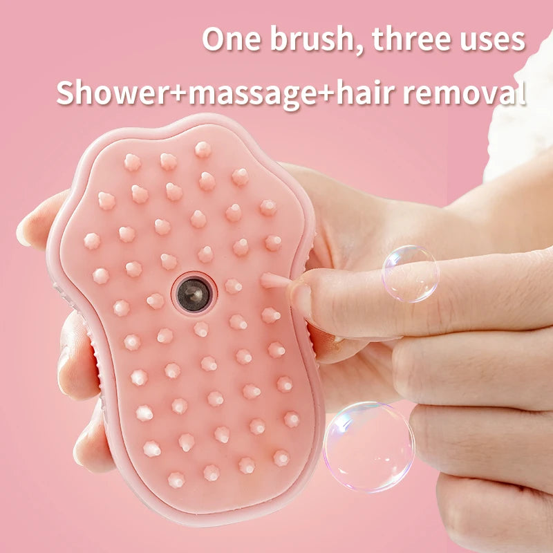Paw Shaped Rechargeable Pet Hair Spray Brush